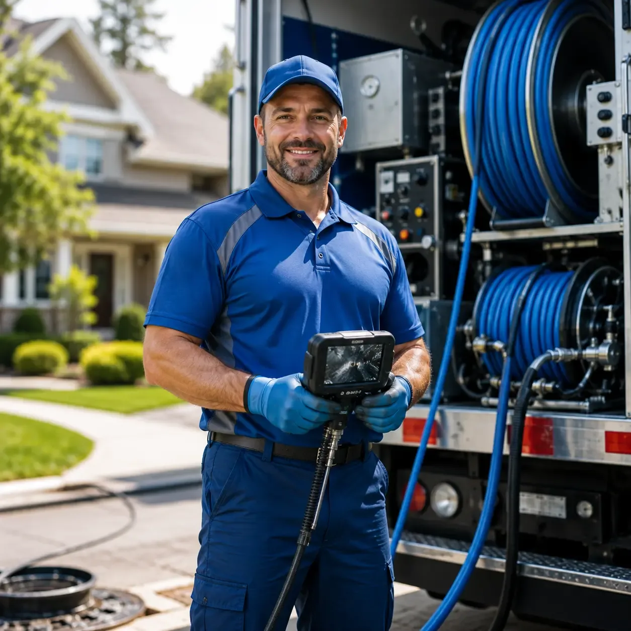 Local outdoor drain cleaning specialists in Naugatuck, CT